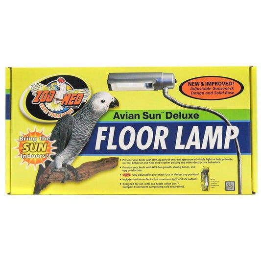 Zoo Med Avian AvianSun Deluxe Floor Lamp Adjustable Avian Floor Lamp Pack of 3