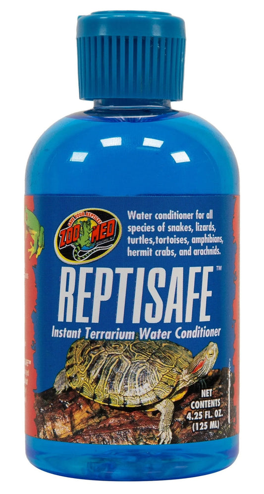 Zoo Med ReptiSafe Instant Terrarium Water Conditioner Reptile Water Care, Reptile Supplies 4.25 oz