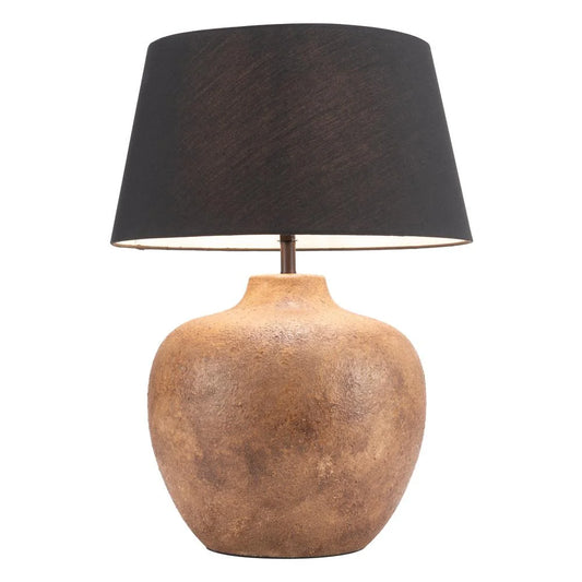 Zuo Modern  24.4 x 17.7 x 17.7 in. Basil Table Lamp, Black
