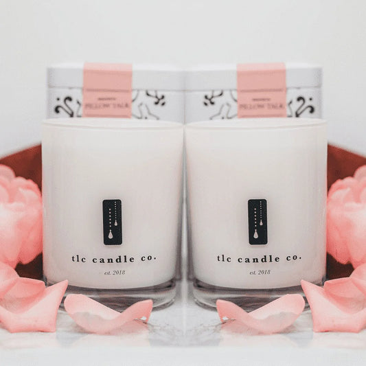 "Bouquet" Pillow Talk, Peony Soy Candle Luxury 2-Wick Gift Set