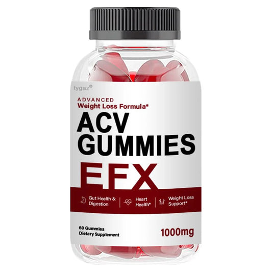 (Single) EFX Gummies, EFX ACV Gummies Advanced Weight Loss Formula