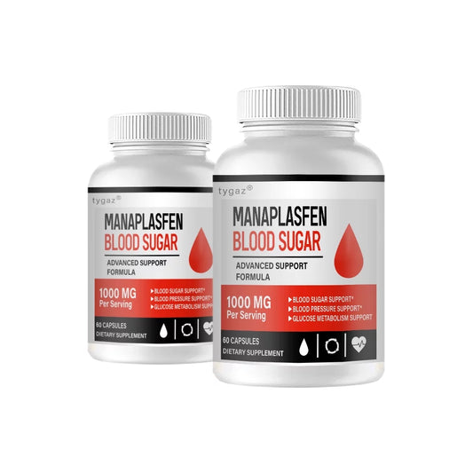 (2 Pack) Manaplasfen - Manaplasfen Blood Sugar Support Formula